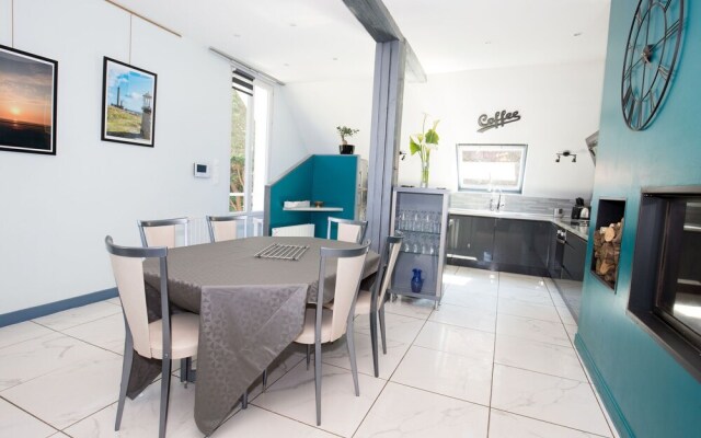 Modern Mansion in Quinéville With Private Terrace and Garden