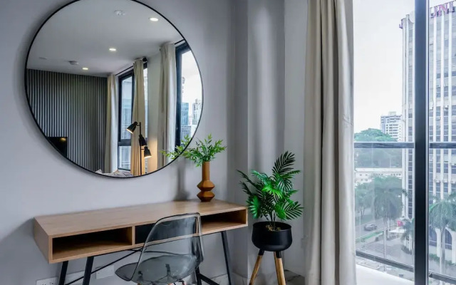 w Cozy 1BR w Great View in Calle 50
