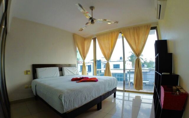 Amplio Depa con Alberca Palmeiras