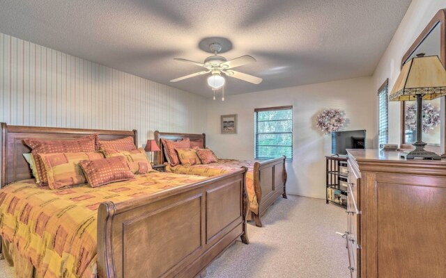 Canalfront Homosassa Escape w/ Private Dock!
