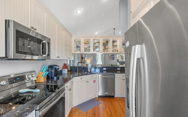 Seafoam Beautiful 3BR Home With Heated Private Pool - 4 Min Walk to Beach!