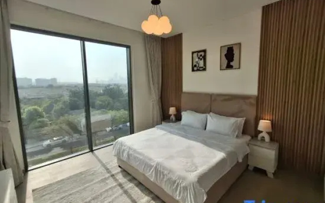 Luxury stay in Sobha Hartland, green building2 1BR