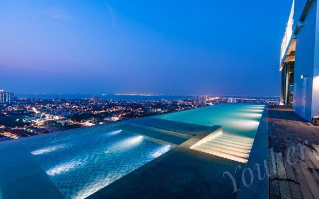 Pattaya Posh Condo With Infinity Pool By North Pattaya