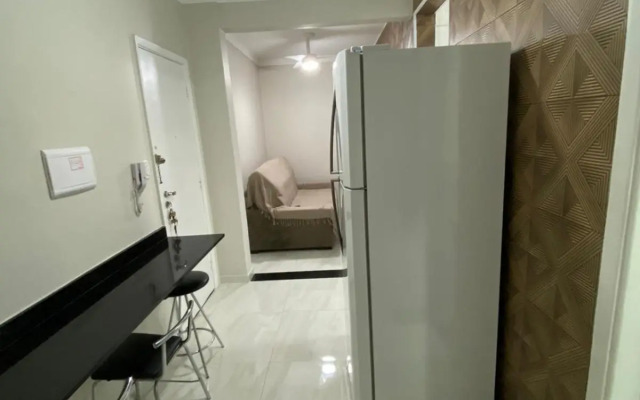Apartamento na praia de Santos
