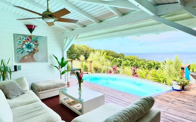 Vue Mer/3Beds/Piscine/wifi/900 mètres de la plage