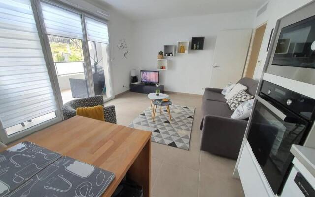 Cosy studio résidence de standing proche plage