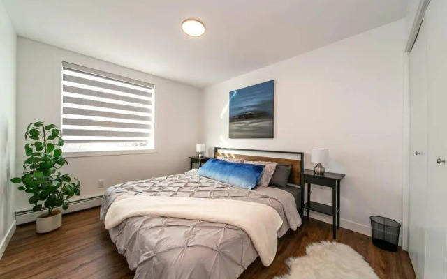Spacious 2bedroom FREE parking king bed close to DT