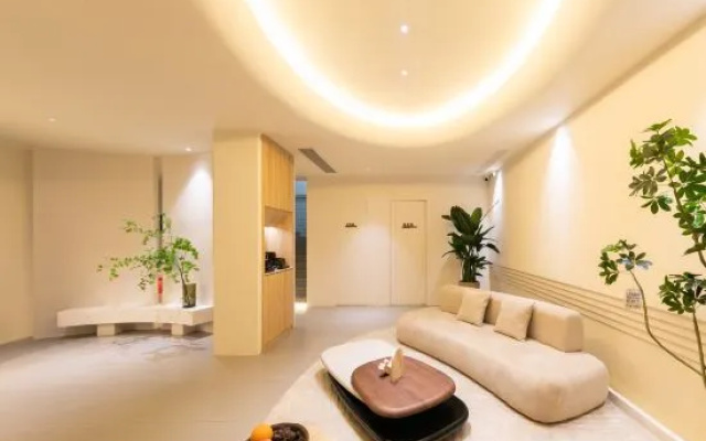 Blue. Tree Sea Sea Luxury Resort Homestay (Zhujiajian Dashitang Store) – Hotel Rooms – Zhoushan