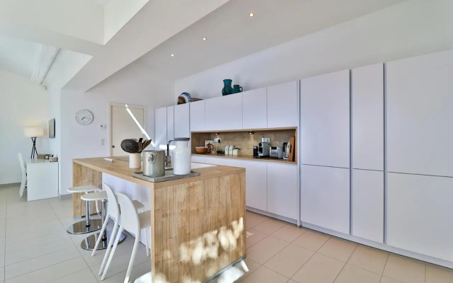 Ferienhaus Petites Maures, Meerblick und eigener Pool