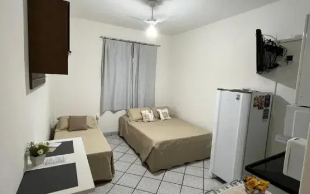 Kitnet Aconchegante A 3 Minutos Da Praia