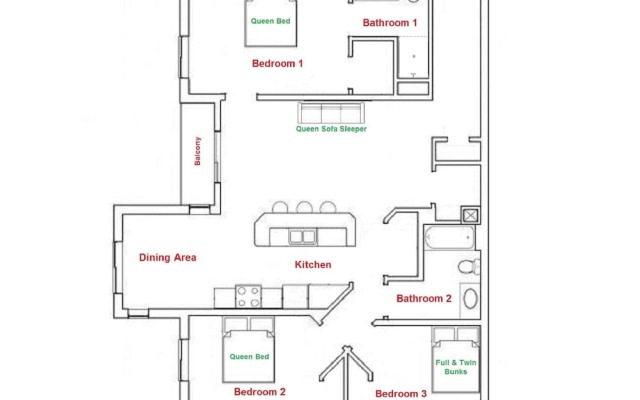 Citifront B 3 Bedroom Condo by RedAwning