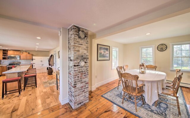 Riverfront Coastal Escape With Deep Water Dock!