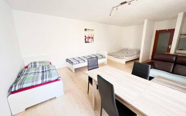 Praktisches Apartment mit Flatscreen TV