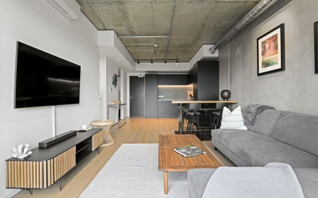 Modern industrial style apartment