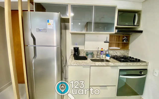 Gold Flat Cabo Branco by 123Quarto Hospedagem