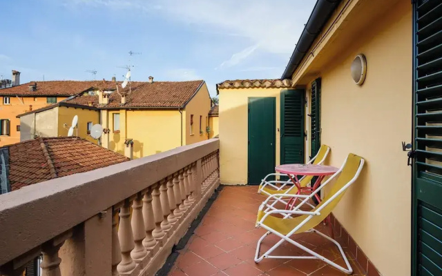 Vista sulle torri di Bologna