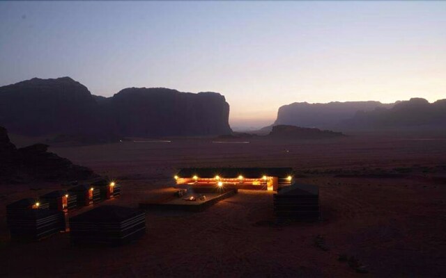 Wadi rum open view camp