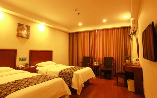 GreenTree Inn YanTai FuShan District YongDa Street Express Hotel – Guest Rooms – Yantai