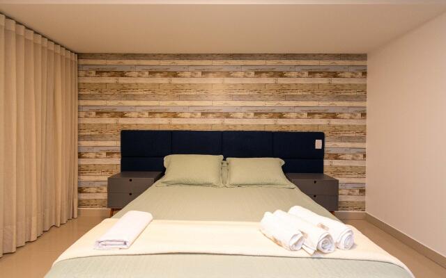 Duplex moderno 1Q Andar alto - TDH1916