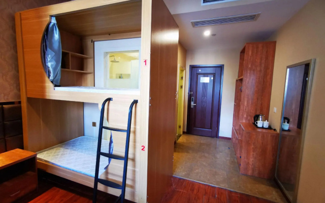 Qingzhu Xinrenren Hotel (Shanghai Pengpu Xincun Subway Station) – Guest Rooms – Shanghai