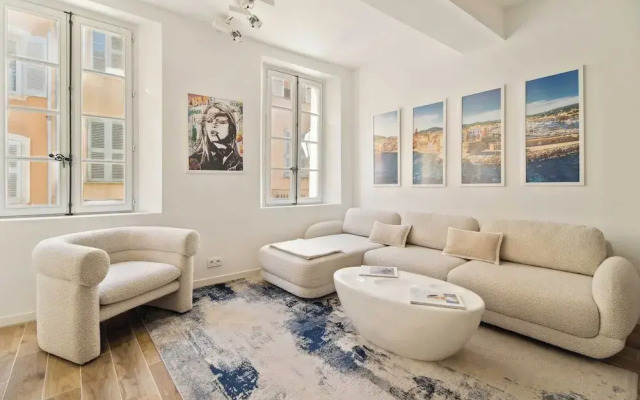 Elegant Appt- AC- 1br/2p - Centre St Tropez