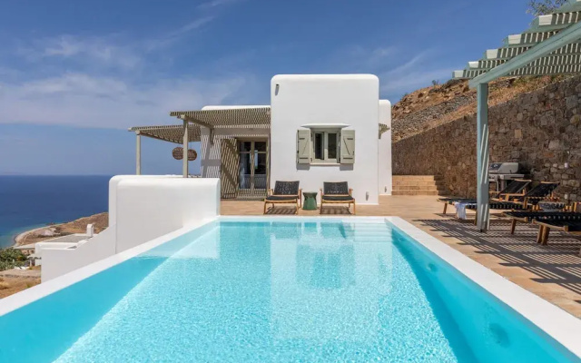 Modern Mykonos Villa Private Pool Stunning View