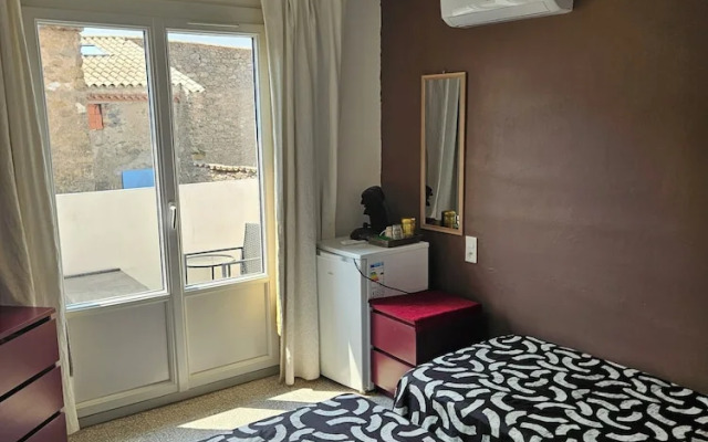 Chambre 2 lit simple avec balcon