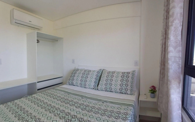 Apartamento confortável vista mar em Intermares