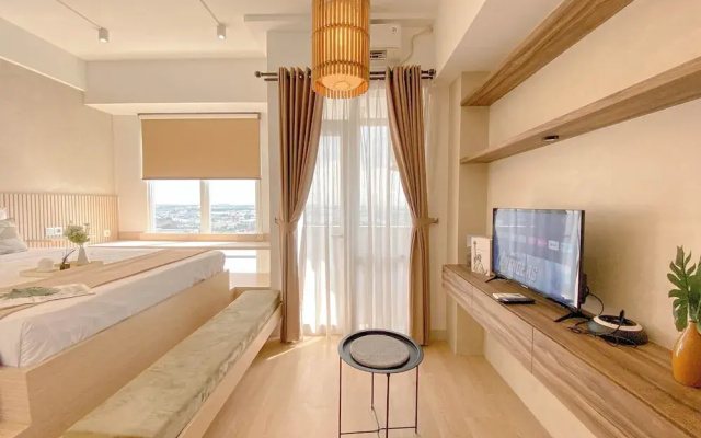 Cozy And Functional Studio Apartment At Vasanta Innopark