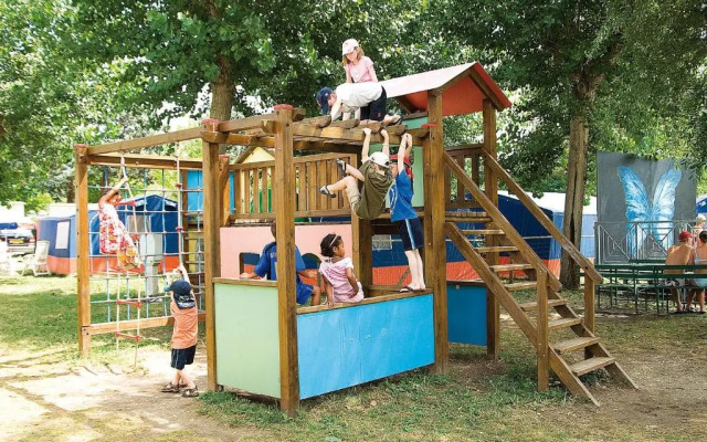 Happy Camp mobile homes in Butterfly Camping Village