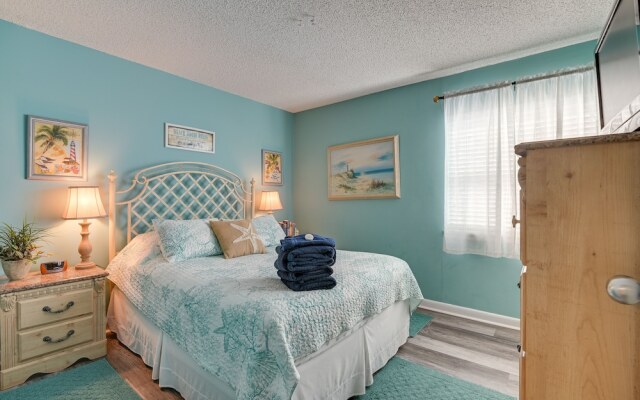 Beach Getaway w/ Pool Access + Patio W/ocean View!