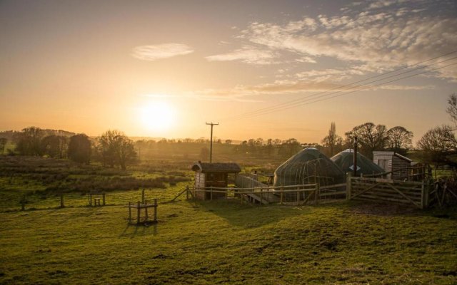 Mongolian Yurts Fordhall Organic Farm