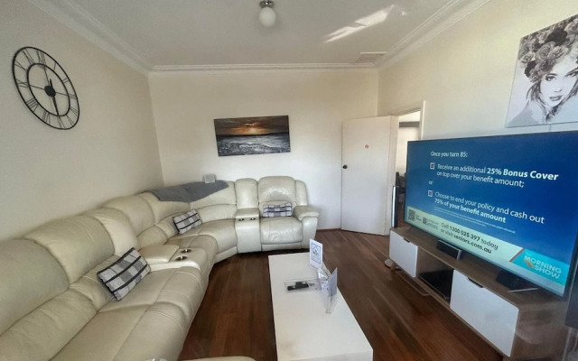 Wollongong train station holiday house
