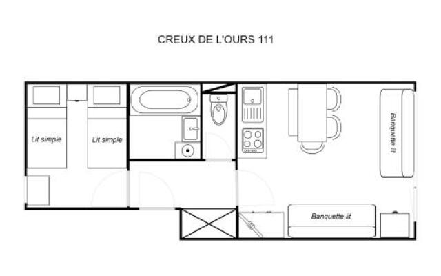 Residence Creux de l'ours bleu
