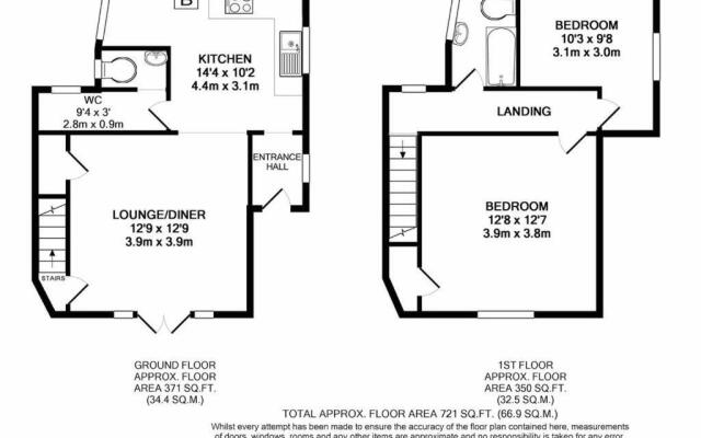 Town Centre House for 6 Guests