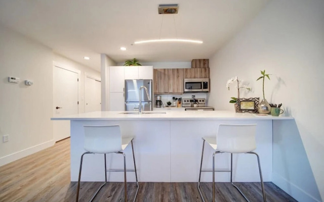 Luxurious Modern 2BR Condo Slps-5 Coffee AC Wifi