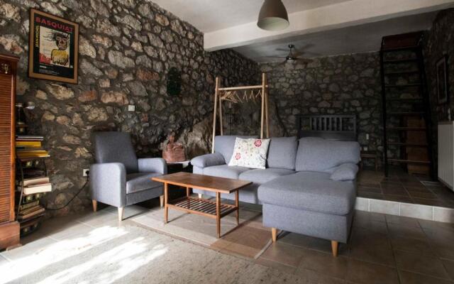 Stone house with panoramic view