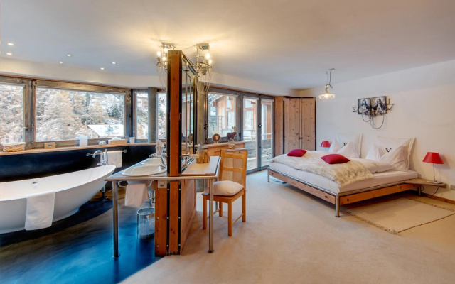 Backstage Hotel Serviced Apartments – Guest Rooms – Zermatt