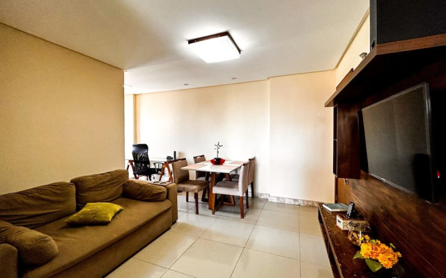 Apto Aconchegante c Wifi Ar-condicionado e Garagem