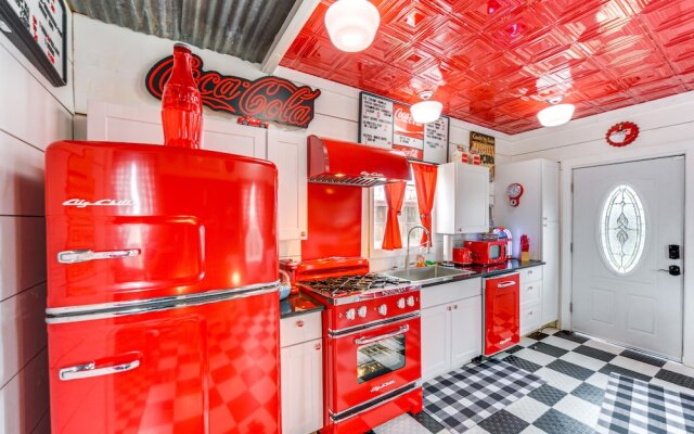 50s Diner-style Home in Llano w/ Shared Fire Pit!