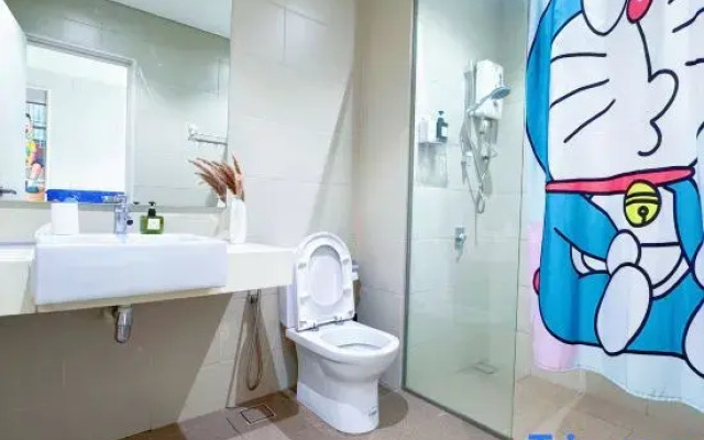 Doraemon @ Hyde Towel Duplex |Fully AiCON 2BR