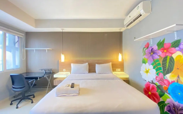 Spacious And Modern Studio Room At Sudirman Suites Bandung