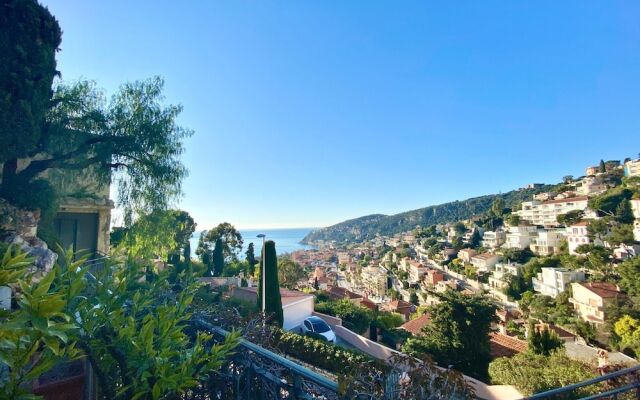 House With 3 Bedrooms In Villefranche Sur Mer, With Wonderful Sea View, Enclosed Garden And Wifi 3 Km From The Beach