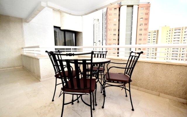 Apartment with One Bedroom in Benidorm, with Wonderful Sea View, Pool Access And Terrace - 700 M From the Beach