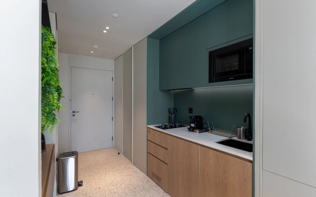 Chic Business Bay Studio Burj View Balcony