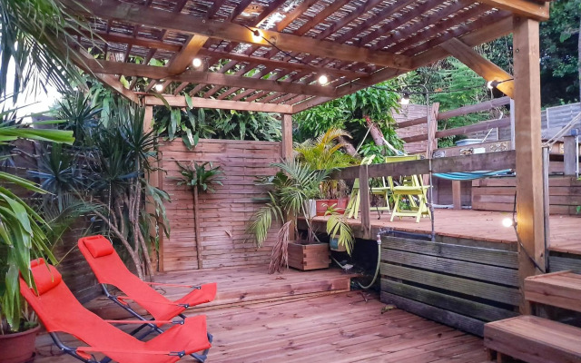 Studio Frangipani dans Villa Fleurs des Iles