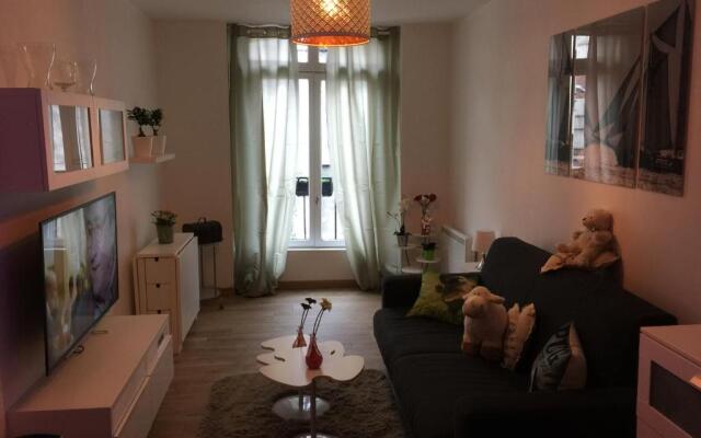 Studio *** Centre DIEPPE , 2 personnes proche chateau et plage