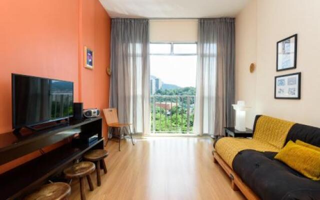 Vista incrível no bairro da Urca