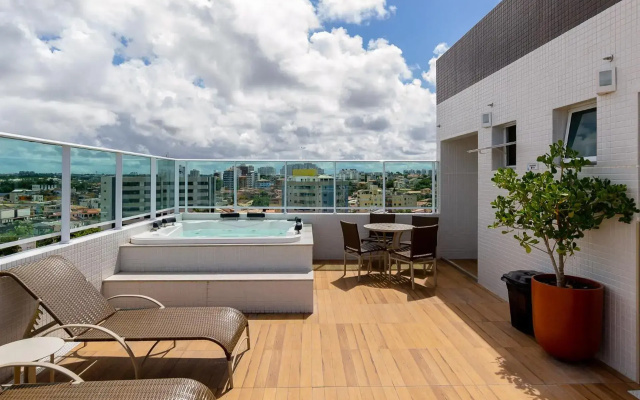 Apartamento 802 Nascente Luxuoso Vista Mar Vaga Privativa