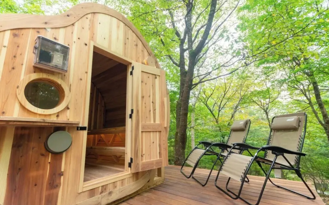 rinne 2nd living Sauna Villa Nasu